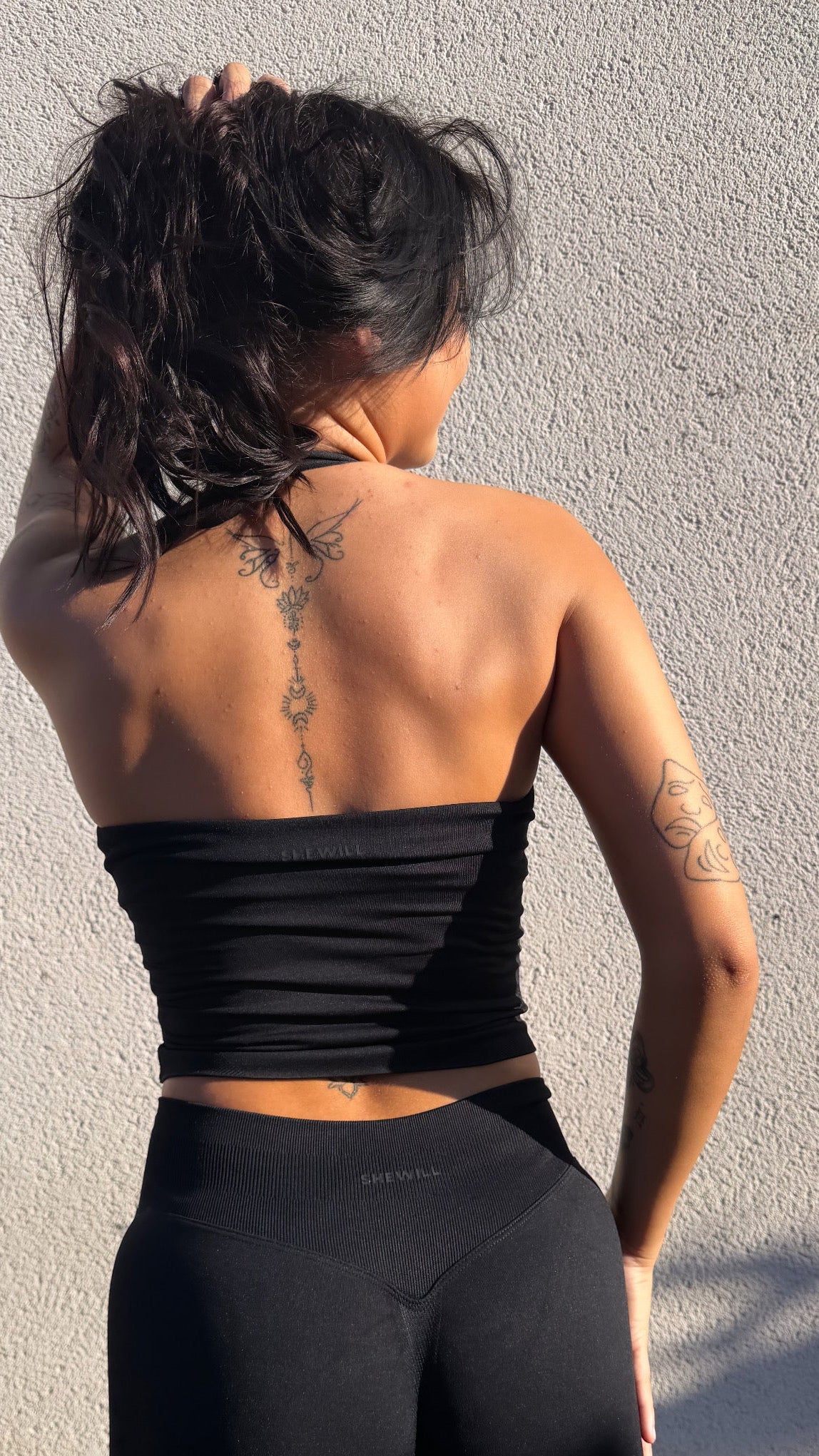 Black Sports Bra