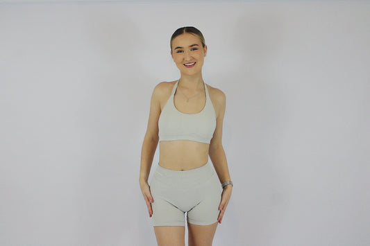 Off White Sports Bra