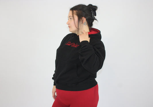 Black & Red Hoodie