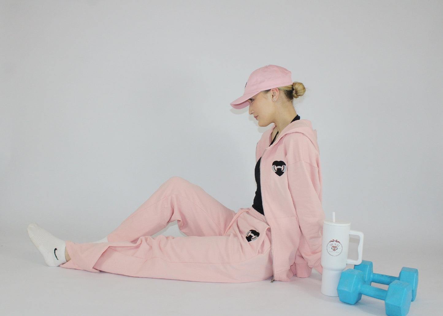 Pink Zip Hoodie