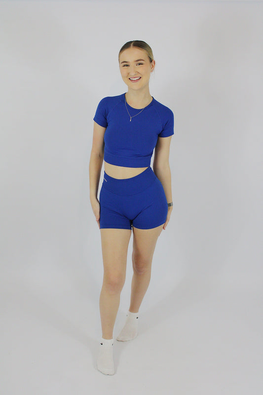 Navy compression tee